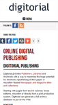 Mobile Screenshot of digitorial.co.uk